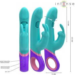 Intense Monica Niebieska - Model z Obrotowym Systemem Punktu G, 22,5 cm