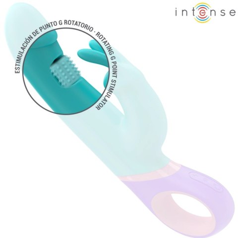 Intense Monica Niebieska - Model z Obrotowym Systemem Punktu G, 22,5 cm