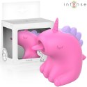 Intense Pinkie 360 - obrotowy stymulator z motywem jednorożca, fuksja