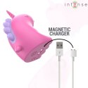 Intense Pinkie 360 - obrotowy stymulator z motywem jednorożca, fuksja