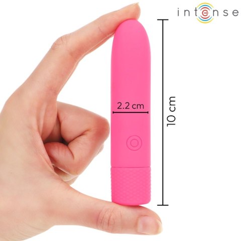 Intense Symone Rożowa Kula Wibracyjna USB 8 Trybow 10x2,2 cm