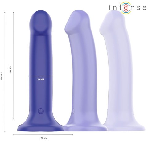 Intense Victoria model z przyssawką, pilot, 10 trybow, ciemnoniebieski