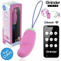 ONINDER CUTE Jajko Wibrujące 360° App IPX7 Silikonowe Kolorowe USB