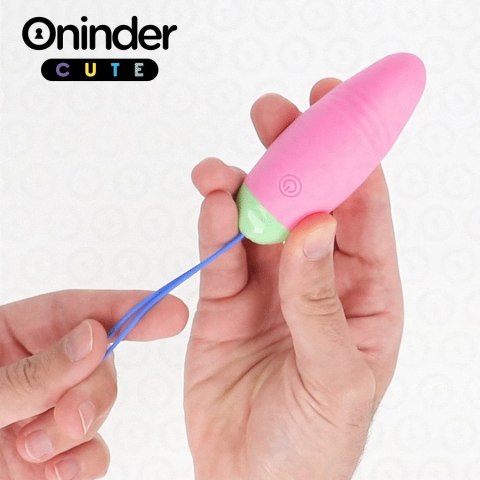 ONINDER CUTE Jajko Wibrujące 360° App IPX7 Silikonowe Kolorowe USB