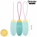 ONINDER CUTE Silikonowe Jajko Wibracyjne Sterowane Aplikacją Bluetooth IPX7
