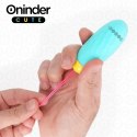 ONINDER CUTE Silikonowe Jajko Wibracyjne Sterowane Aplikacją Bluetooth IPX7
