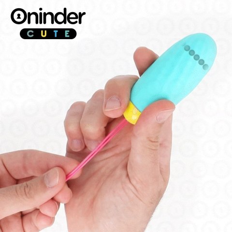 ONINDER CUTE Silikonowe Jajko Wibracyjne Sterowane Aplikacją Bluetooth IPX7