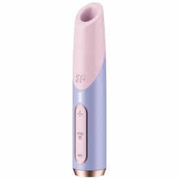 Satisfyer Bold Kiss Wave miniaturowy stymulator powietrzny USB-C fioletowy