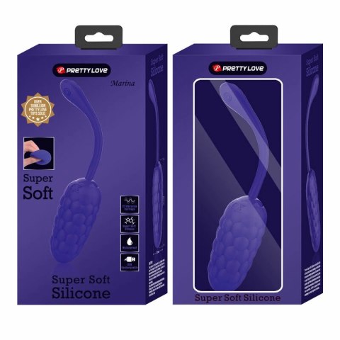 Pretty Love Jajko Wibrujące Violet 12 Trybow Silikonowe USB
