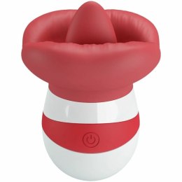 Pretty Love Mina - symulator ruchu języka, czerwony, 10 trybow, USB