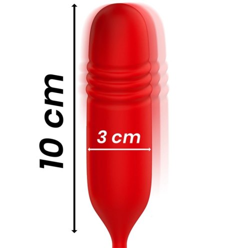 MIA Dooble Pleasure Licking - Model dwufunkcyjny, silikon, USB, wodoodporny