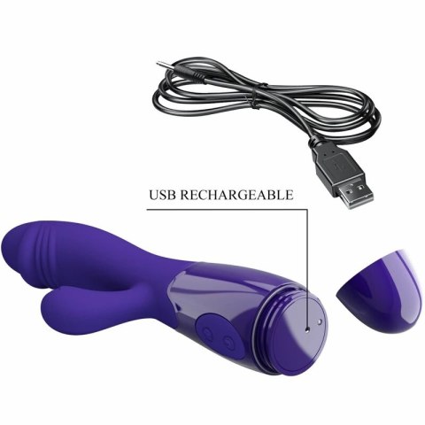 Pretty Love Snappy - fioletowy stymulator punktu G, 30 trybow, USB