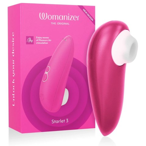 Womanizer Starlet 3 Rożowy - kompaktowy model z 6 poziomami intensywności