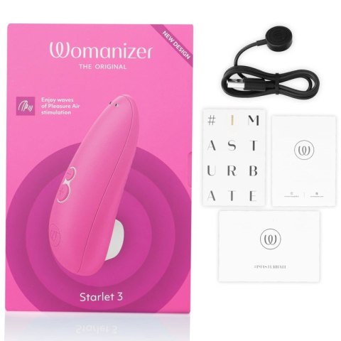 Womanizer Starlet 3 Rożowy - kompaktowy model z 6 poziomami intensywności