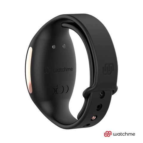 ANNE'S DESIRE Panty Secret z technologią WATCHME czarno-złote, 9.6 cm