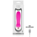 Dolce Vita Model Pink Five - Kompaktowy wibrator silikonowy, 7 trybow, USB
