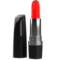 Intense Lippsy Black - Mini urządzenie wibracyjne w formie szminki IPX4