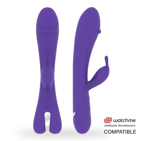 Mr Boss Aitor Rabbit Liliowy - Bezprzewodowa technologia Watchme, 22 cm