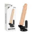 BASECOCK Wibrujący Model Anatomiczny 21 cm TPE Pilot Przewodowy