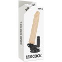 BASECOCK Wibrujący Model Anatomiczny 21 cm TPE Pilot Przewodowy