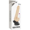 Basecock Wibrator Zdalnie Sterowany 19,5 cm z Podstawą Przyssawką TPE