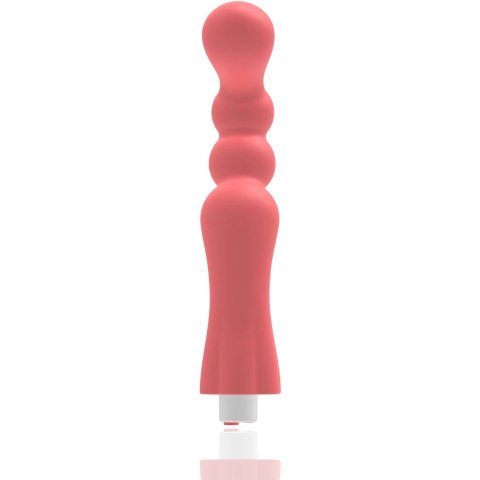 G-SPOT Gohan masażer intymny ładowalny jasnoczerwony silikon 200mm