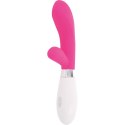Glossy Jackson silikonowy masażer krolik 10 trybow, rożowy, 12 cm