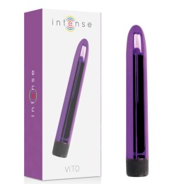 Intense VITO masażer intymny liliowy 17 cm wodoodporny ABS
