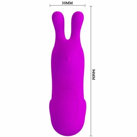 Pretty Love Finger Fun Rabbit - silikonowy model z 7 trybami pracy, ładowany USB