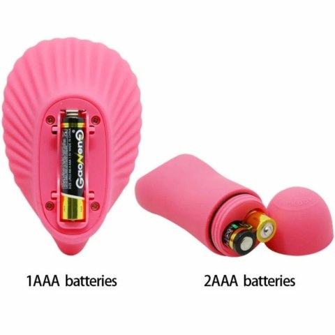 Pretty Love Shell - Model z pilotem, 30 trybow, silikon, wodoodporny