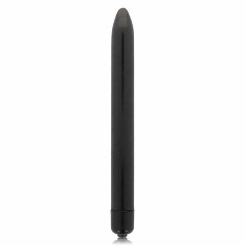 Glossy Brilliant Smukły Wibrator Czarny 165 mm ABS Wodoodporny