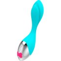 HAPPY LOKY Mini model wibracyjny 7 trybow LED turkusowy USB