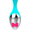 HAPPY LOKY Mini model wibracyjny 7 trybow LED turkusowy USB