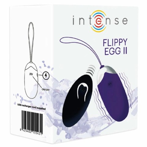 INTENSE Flippy II Bezprzewodowe Jajeczko Sterowane Pilotem Fioletowe