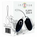 INTENSE Flippy II Jajko Wibrujące z Pilotem Czarny 12 Trybow USB