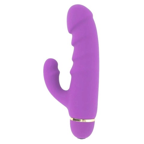 Intense Crass 20 Trybow Wibracji Silikonowy Model Liliowy 17,5 cm
