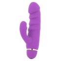 Intense Crass 20 Trybow Wibracji Silikonowy Model Liliowy 17,5 cm
