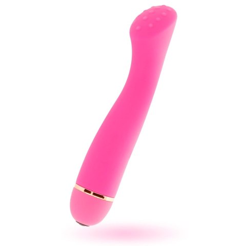 Intense Lilo silikonowy masażer 20 trybow, rożowy, 17,7 cm