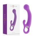 Intense Nailak silikonowy model wibrujący liliowy 17,5 cm wodoodporny