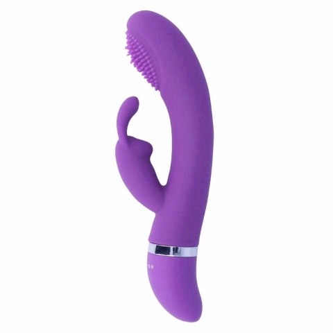 Intense Susy silikonowy model oscylacyjny krolik liliowy 18,8 cm