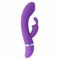 Intense Susy silikonowy model oscylacyjny krolik liliowy 18,8 cm