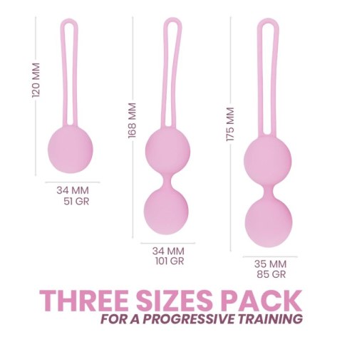 Intimichic Pelvis Health II zestaw trenażerow dna miednicy 3 rozmiary