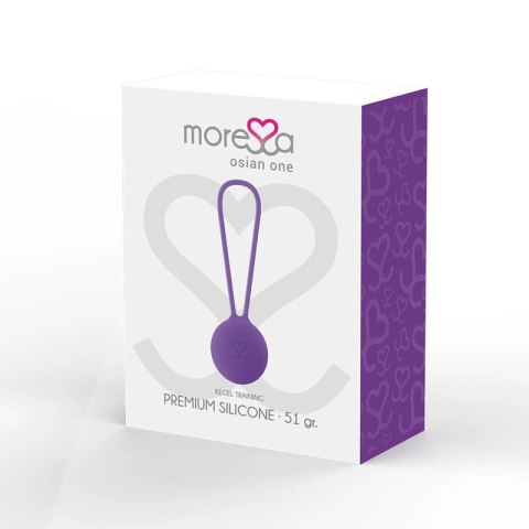 Moressa Osian One Premium kulki silikonowe lilakowe 34 mm 51 g