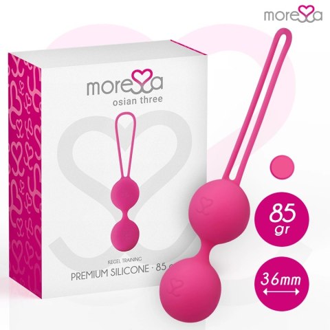 Moressa Osian Three - silikonowy system do ćwiczeń mięśni miednicy 85g