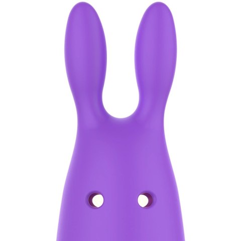 Womanvibe Bugsy silikonowy stymulator typu krolik, mini, fioletowy