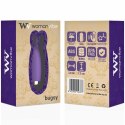 Womanvibe Bugsy silikonowy stymulator typu krolik, mini, fioletowy