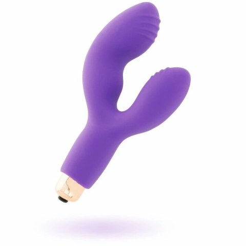 Womanvibe Vanix silikonowy stymulator unisex 12,1 cm fioletowy