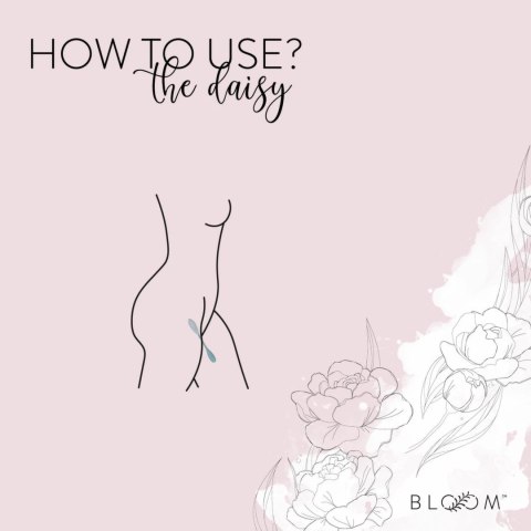 Bloom Daisy Model Egg Zielony - Jajko Wibrujące z Technologią Swipe