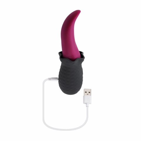 Evolved Tongue Teaser Wibrujący Model Silikonowy 10 Trybow USB
