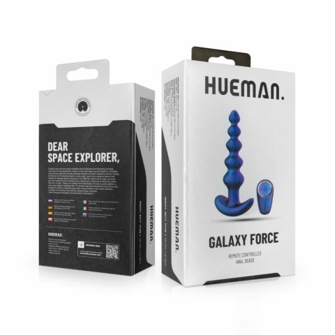 Hueman Galaxy Force - Model z Pilotem, 5-stopniowa konstrukcja, czarny